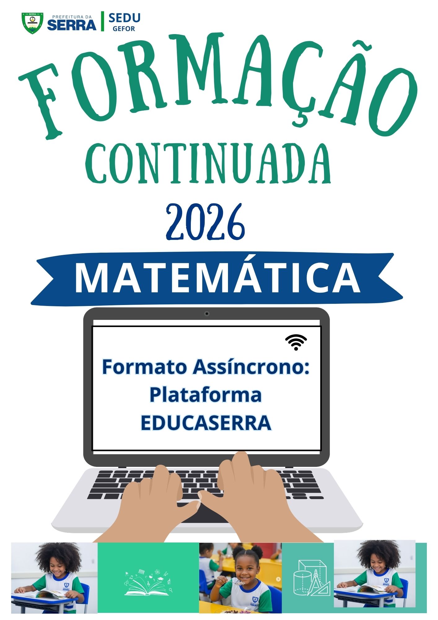 FORMAÇÃO CONTINUADA DE PROFESSORES – MATEMÁTICA 2026