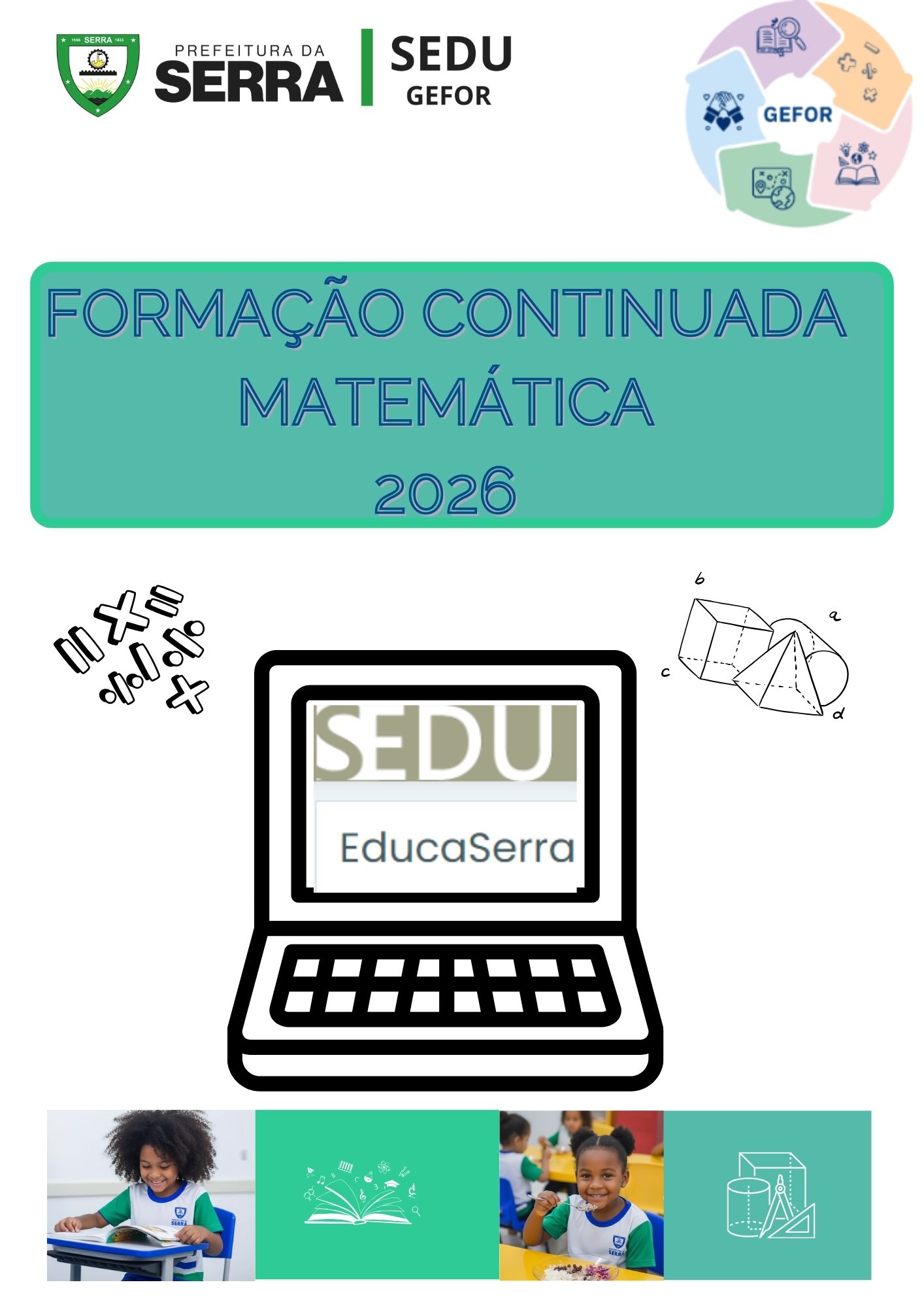 FORMAÇÃO CONTINUADA DE PROFESSORES – MATEMÁTICA 2026