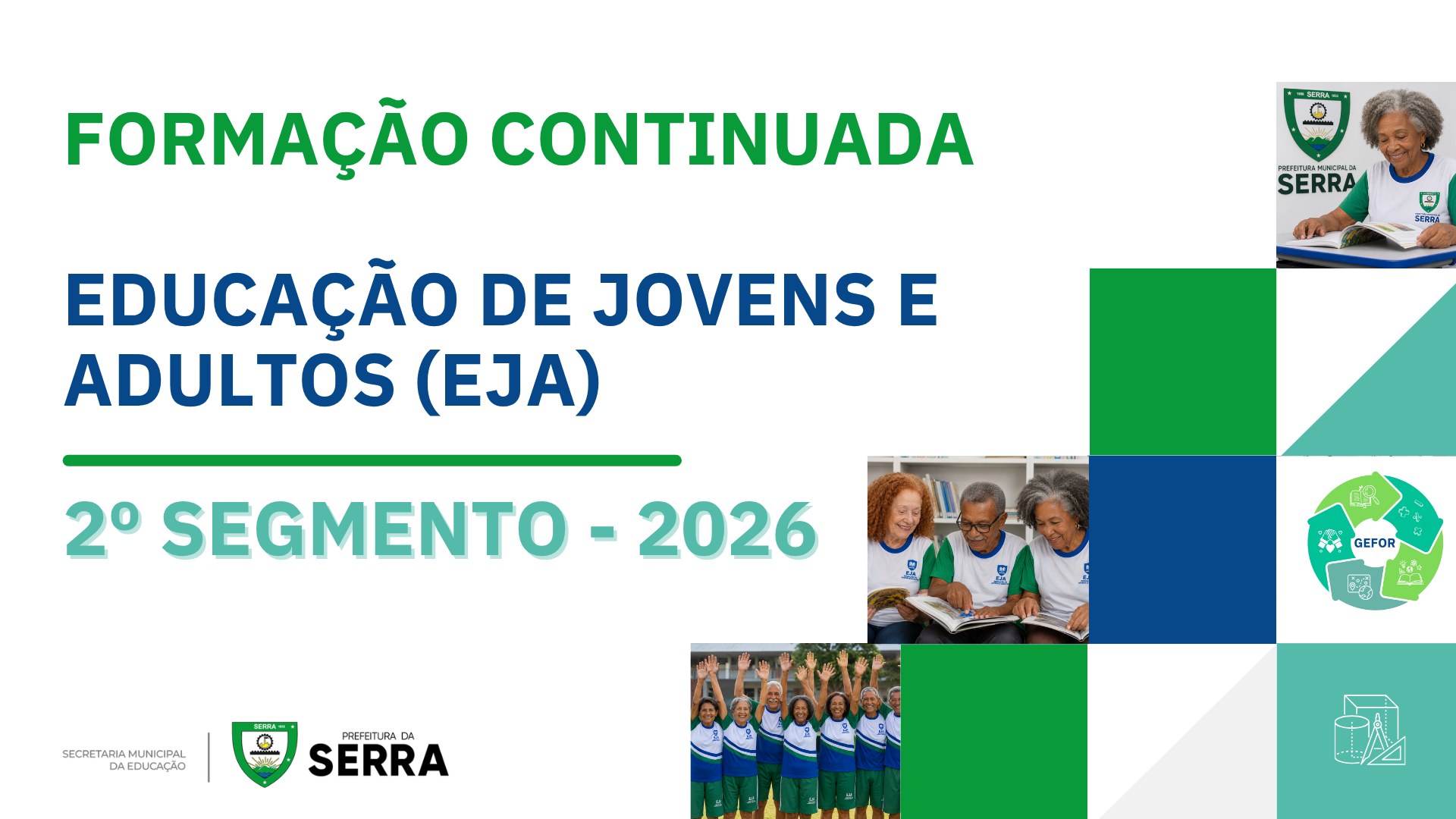 FORMAÇÃO CONTINUADA DE PROFESSORES - EDUCAÇÃO DE JOVENS E ADULTOS - 2º SEGMENTO - 2026